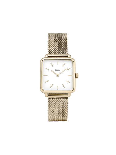 Часовник Cluse La Tetragone CW0101207002 Gold