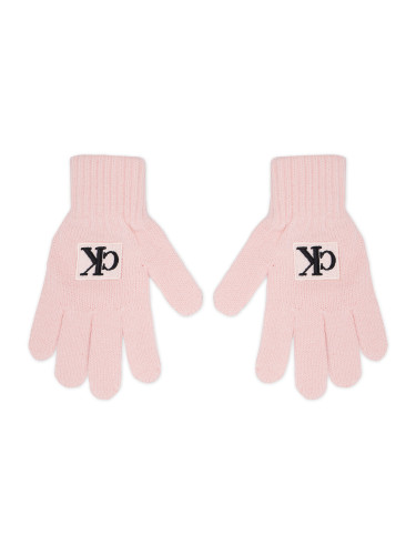 Детски ръкавици Calvin Klein Jeans Monogram IU0IU00363 Pink Blush PNK