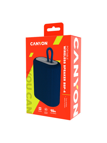 CANYON BSP-4, Bluetooth Speaker, BT V5.0, BLUETRUM AB5365A, TF card su