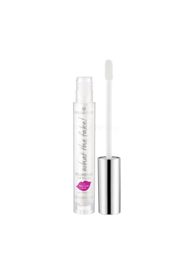 Essence What The Fake! Plumping Lip Filler Блясък за устни за жени 4,2 ml Нюанс 01 Oh my plump!