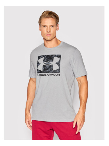 Under Armour Тишърт Ua Abc 1361673 Сив Relaxed Fit