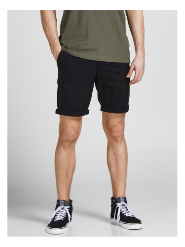 Jack & Jones Шорти от плат Dave 12182549 Черен Regular Fit