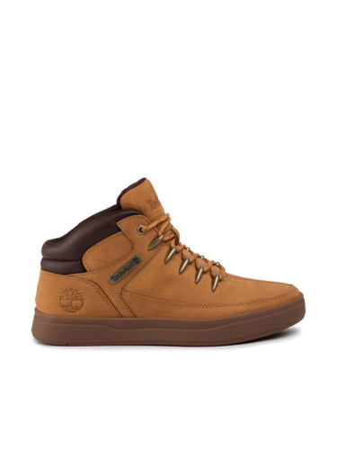 Timberland Сникърси Davis Square Mid Hiker TB0A1UZV7541 Кафяв