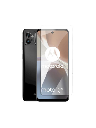 Стъклен протектор за дисплей MBX, За Motorola Moto G32, Прозрачен