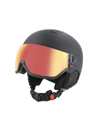 Uvex Скиорска каска Wanted Visor S5662621005 Черен