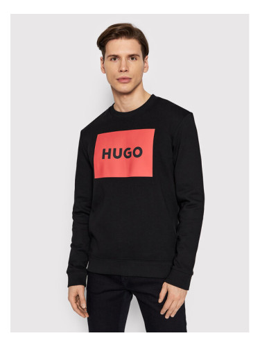 Hugo Суитшърт Duragol222 50467944 Черен Regular Fit