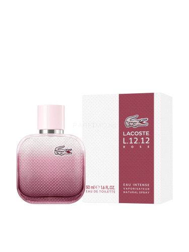 Lacoste Eau de Lacoste L.12.12 Rose Eau Intense Eau de Toilette за жени 50 ml