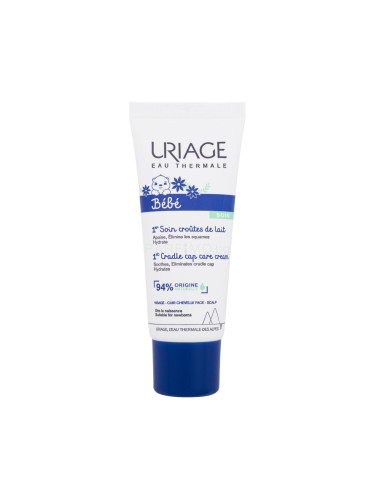 Uriage Bébé 1st Cradle Cap Care Cream Дневен крем за лице за деца 40 ml