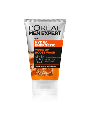 L'Oréal Paris Men Expert Hydra Energetic Wake-Up Effect Почистващ гел за мъже 100 ml