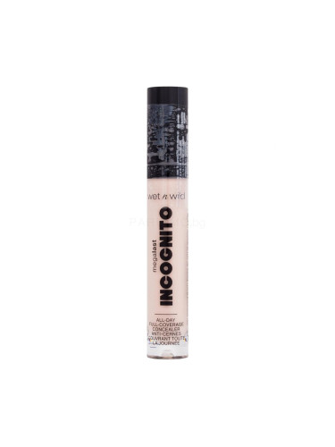 Wet n Wild MegaLast Incognito All-Day Full Coverage Concealer Коректор за жени 5,5 ml Нюанс Fair Beige