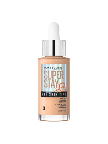Maybelline Superstay 24H Skin Tint + Vitamin C Фон дьо тен за жени 30 ml Нюанс 21
