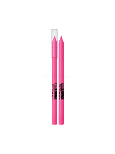 Maybelline Tattoo Liner Gel Pencil Молив за очи за жени 1,2 g Нюанс 302 Ultra Pink