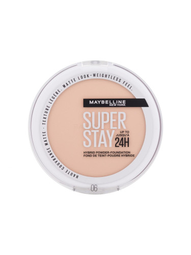 Maybelline Super Stay 24H Hybrid Powder-Foundation Фон дьо тен за жени 9 g Нюанс 06