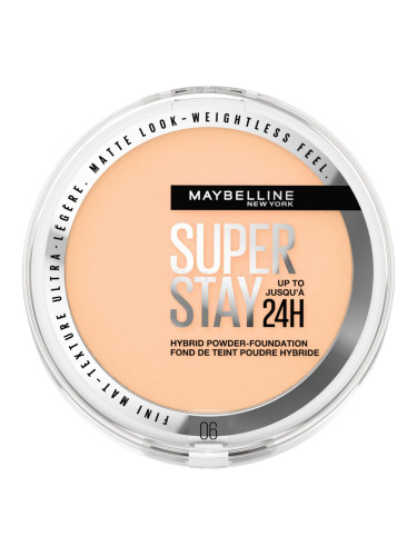 Maybelline Superstay 24H Hybrid Powder-Foundation Фон дьо тен за жени 9 гр Нюанс 06