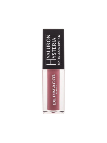 Dermacol Hyaluron Hysteria Matte Liquid Lipstick Червило за жени 4,5 ml Нюанс 06