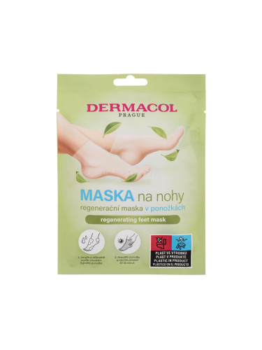 Dermacol Feet Mask Regenerating Маска за крака за жени 2x15 ml