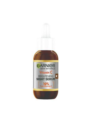 Garnier Skin Naturals Vitamin C Brightening Night Serum Серум за лице за жени 30 ml