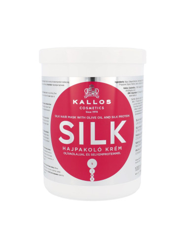 Kallos Cosmetics Silk Маска за коса за жени 1000 ml