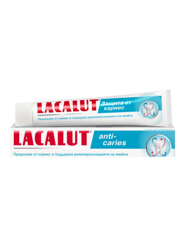 Lacalut Anti-Caries Паста за зъби 75 ml