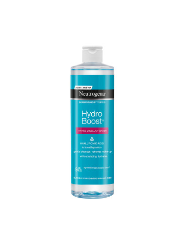 Neutrogena Hydro Boost Мицеларна вода за лице с тройно действие 400 ml
