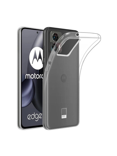 Силиконов кейс MBX, За Motorola Edge 30 Neo, Прозрачен