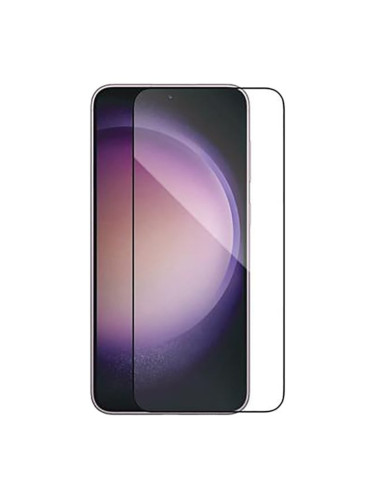 Стъклен протектор MBX 9D Paper Box Flat, За Samsung Galaxy S23 (S911B), Черен