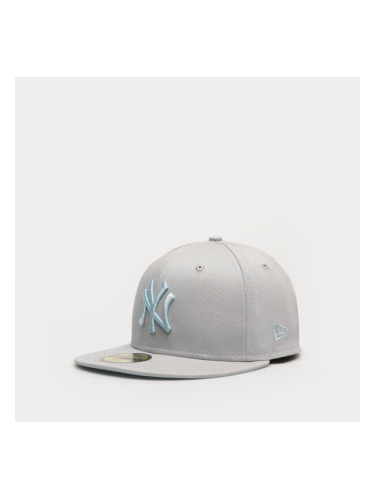 New Era Шапка Le 5950 Nyy New York Yankees мъжки Аксесоари Шапки с козирка 60358158 Сив