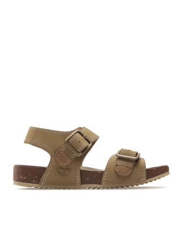 Timberland Сандали Castle Island 2 Strap TB0A5SYWDR01 Бежов