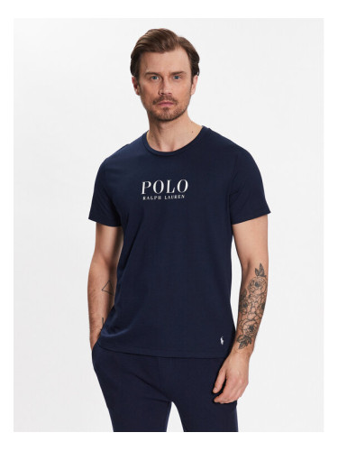 Polo Ralph Lauren Тишърт 714899613003 Тъмносин Regular Fit