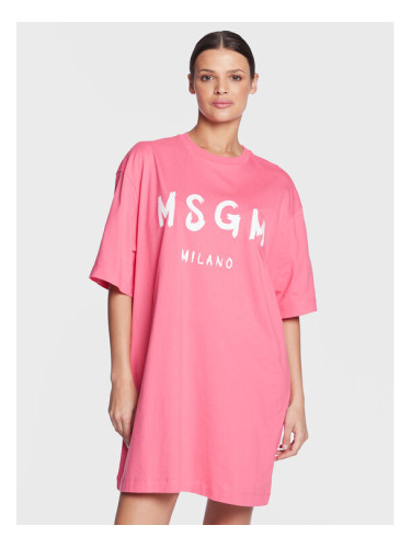 MSGM Ежедневна рокля 3441MDA510 237002 Розов Regular Fit