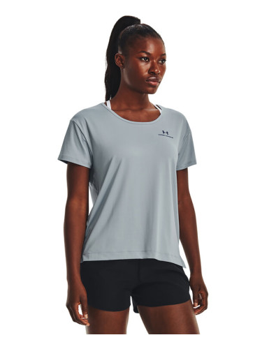 Under Armour Тениска от техническо трико UA Rush Energy SS 1365683 Син Regular Fit