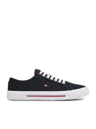 Tommy Hilfiger Гуменки Core Corporate Vulc Canvas FM0FM04560 Тъмносин