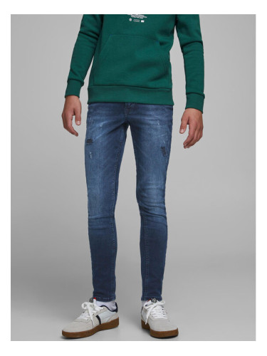 Jack&Jones Junior Дънки Liam 12156687 Син Skinny Fit