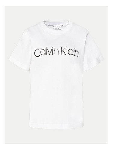 Calvin Klein Curve Тишърт Inclusive K20K203633 Бял Regular Fit