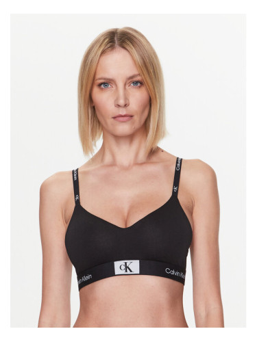 Calvin Klein Underwear Сутиен бралет Light Lined 000QF7218E Черен