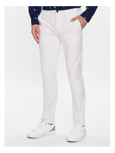 Tommy Hilfiger Чино панталони Bleecker MW0MW26619 Екрю Slim Fit