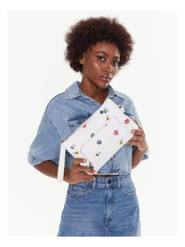 Desigual Дамска чанта 23SAXPA6 Бял