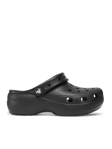 Crocs Чехли Classic Platform Clog 206750 Черен