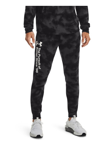 Under Armour Долнище анцуг UA Rival Terry Novelty Jgr 1377593 Черен Regular Fit