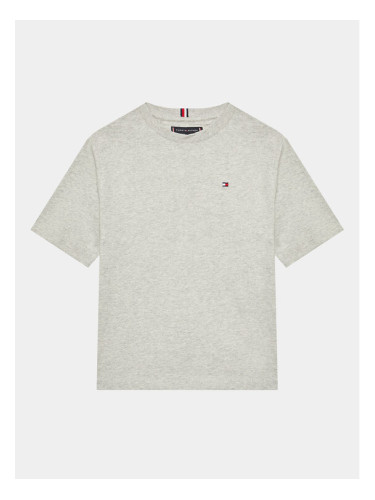 Tommy Hilfiger Тишърт KB0KB08218 D Сив Regular Fit