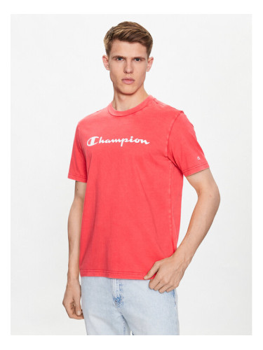 Champion Тишърт 218604 Розов Regular Fit