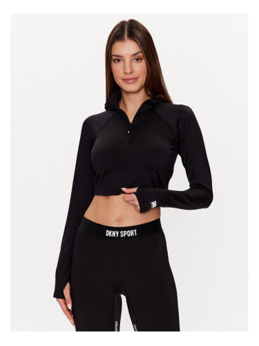 DKNY Sport Блуза DP2T9232 Черен Classic Fit