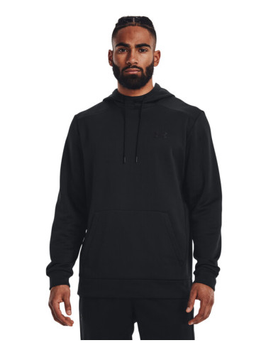 Under Armour Суитшърт UA Armour Fleece Hoodie 1373353 Черен Regular Fit