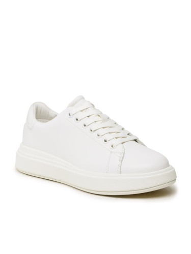 Calvin Klein Сникърси Raised Cupsole Lace Up HW0HW01425 Бял