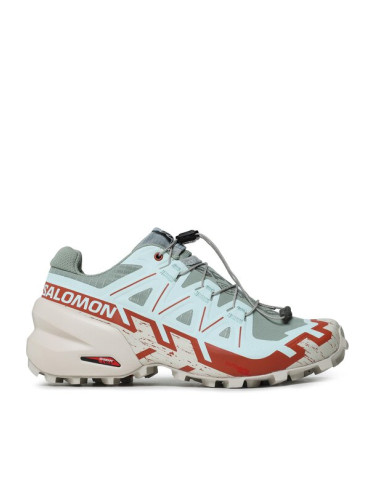 Salomon Маратонки за бягане Speedcross 6 L47219500 Зелен