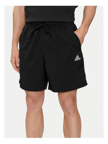 adidas Спортни шорти AEROREADY Essentials Chelsea Small Logo Shorts IC9392 Черен Regular Fit