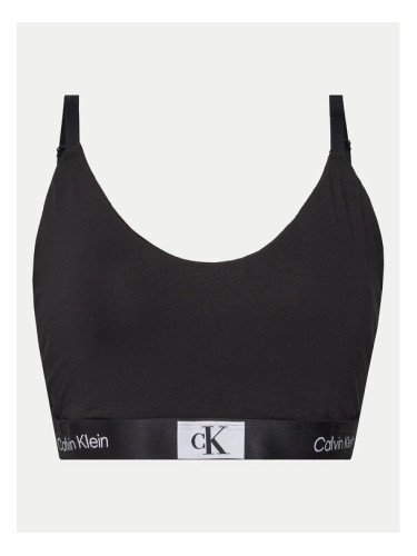 Calvin Klein Underwear Сутиен-топ Unlined 000QF7225E Черен