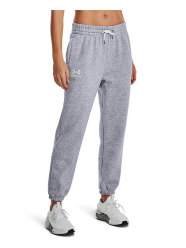 Under Armour Долнище анцуг Essential Fleece Joggers 1373034 Сив Regular Fit