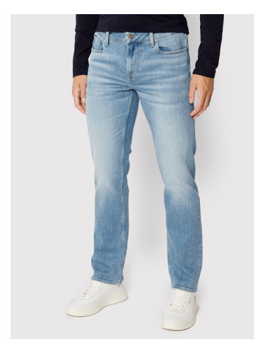 Guess Дънки Angeles M2YAN2 D4Q43 Син Slim Fit