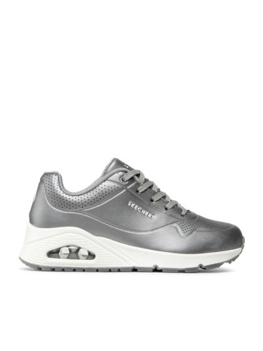 Skechers Сникърси Rose Bold 73691/GUN Сребрист